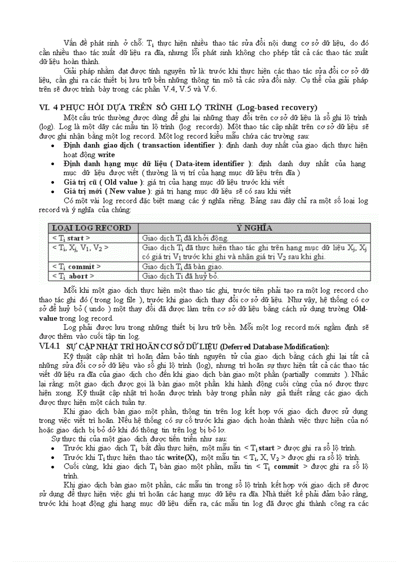 image for page Giáo trình Quản trị CSDL