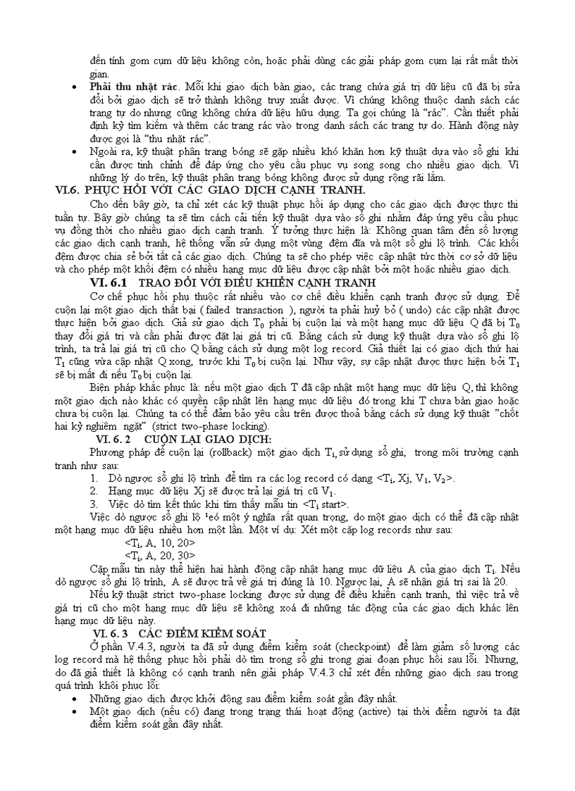 image for page Giáo trình Quản trị CSDL