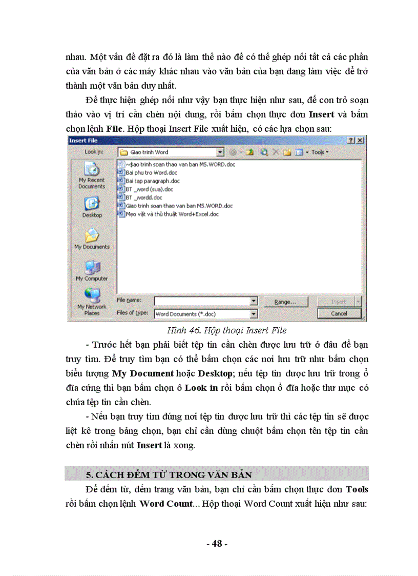 image for page Giáo trình soạn thảo văn bản Word 2003