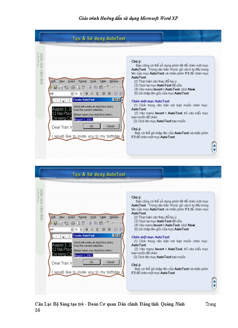image for page Giáo trình sử dụng Word XP