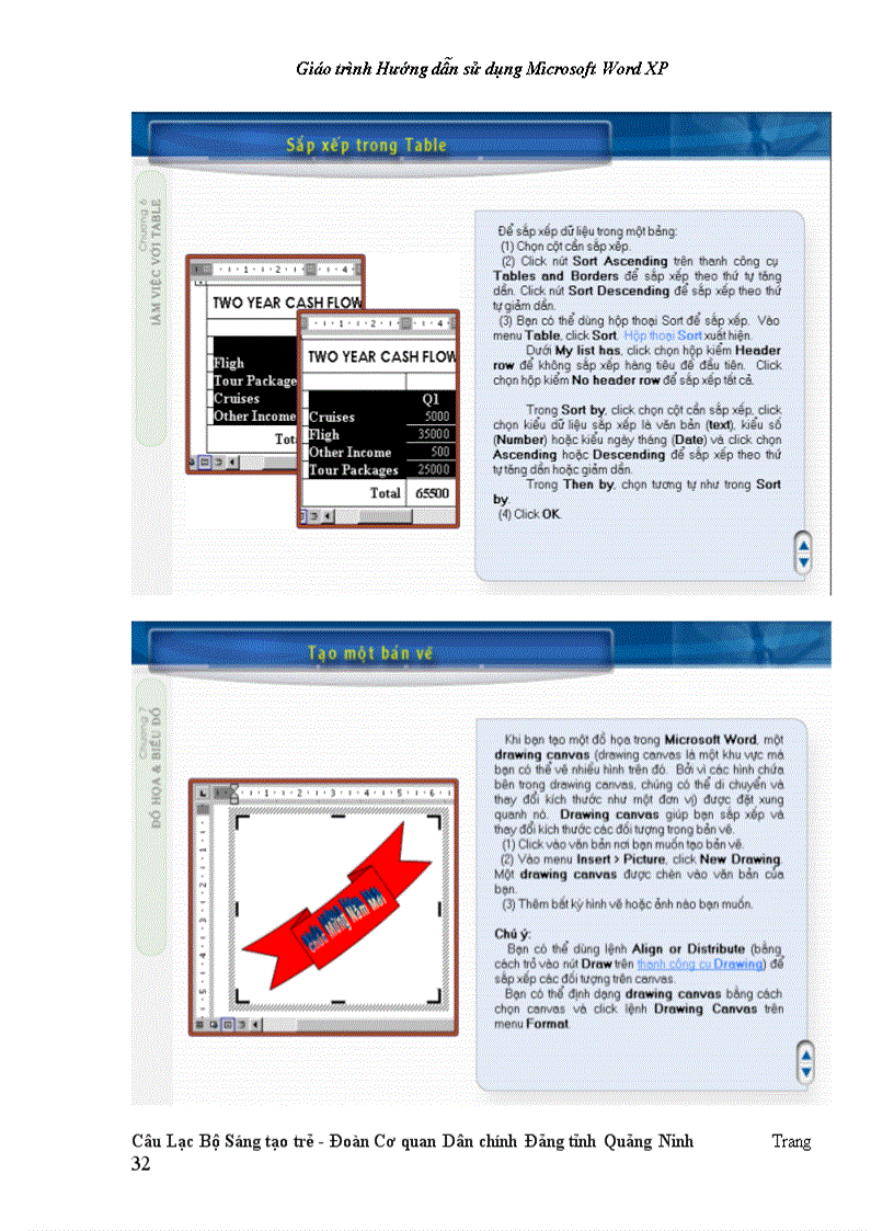image for page Giáo trình sử dụng Word XP
