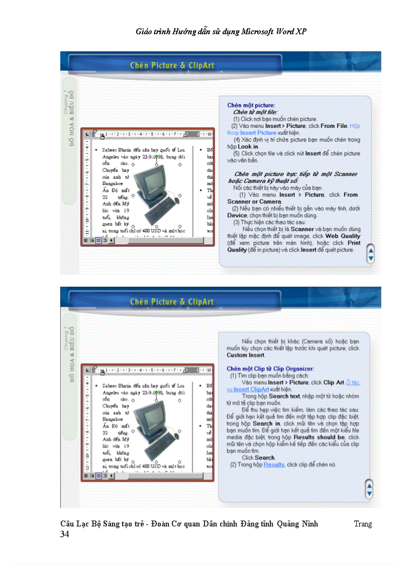 image for page Giáo trình sử dụng Word XP