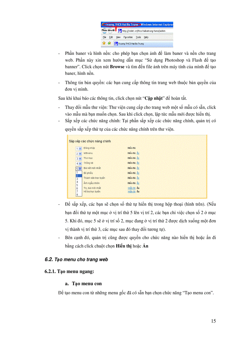 image for page Giáo trình tạo website