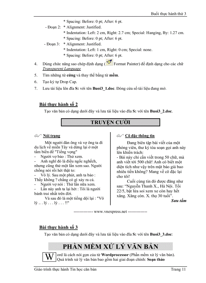 image for page Giáo trình Thực hành tin học cơ bản