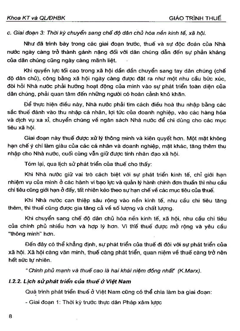 image for page Giáo trình thuế