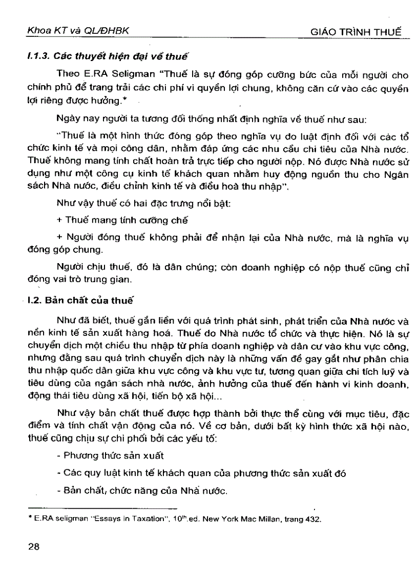 image for page Giáo trình thuế