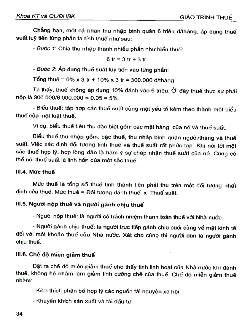image for page Giáo trình thuế