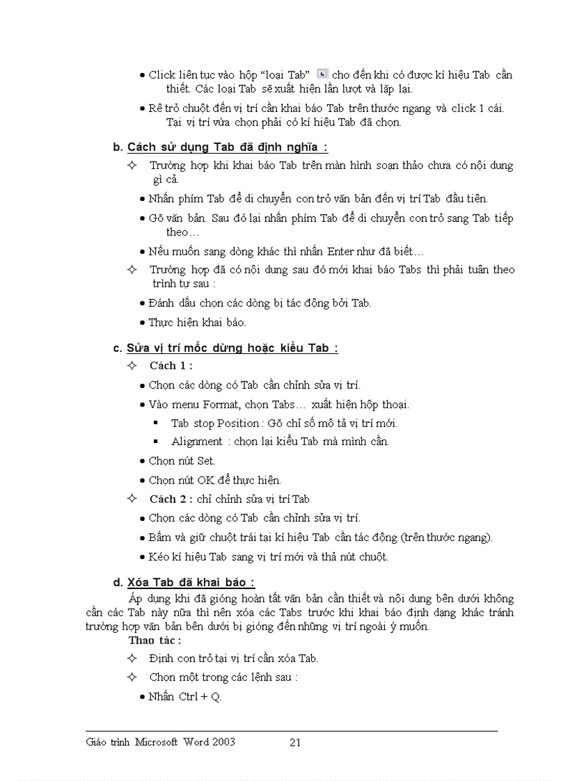 image for page Giáo trình Tin A P2