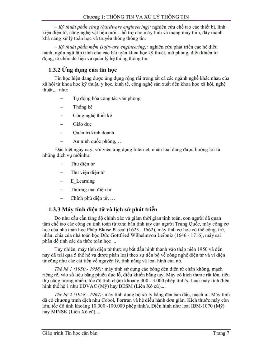 image for page Giáo trình tin học căn bản