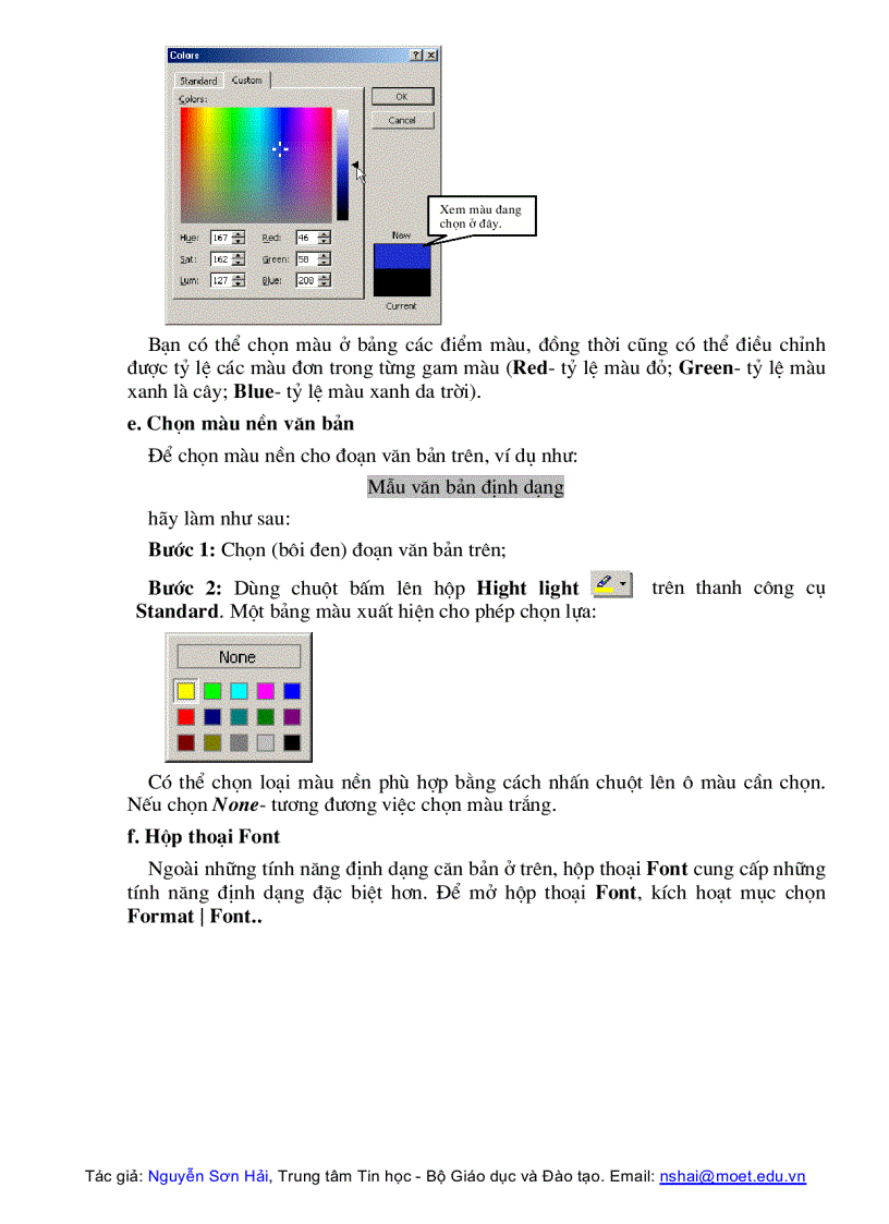 image for page GIAO TRINH TIN HOC VAN PHONG Word