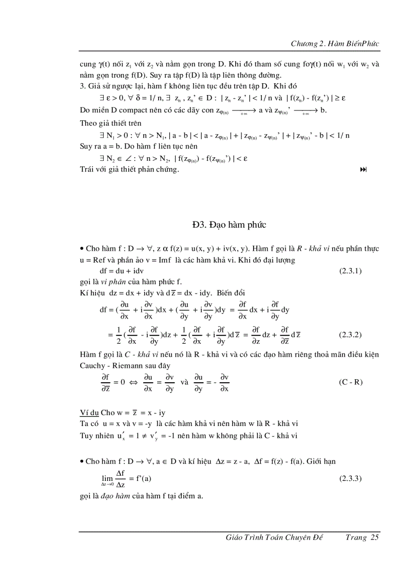 image for page Giáo trình toán chuyên đề