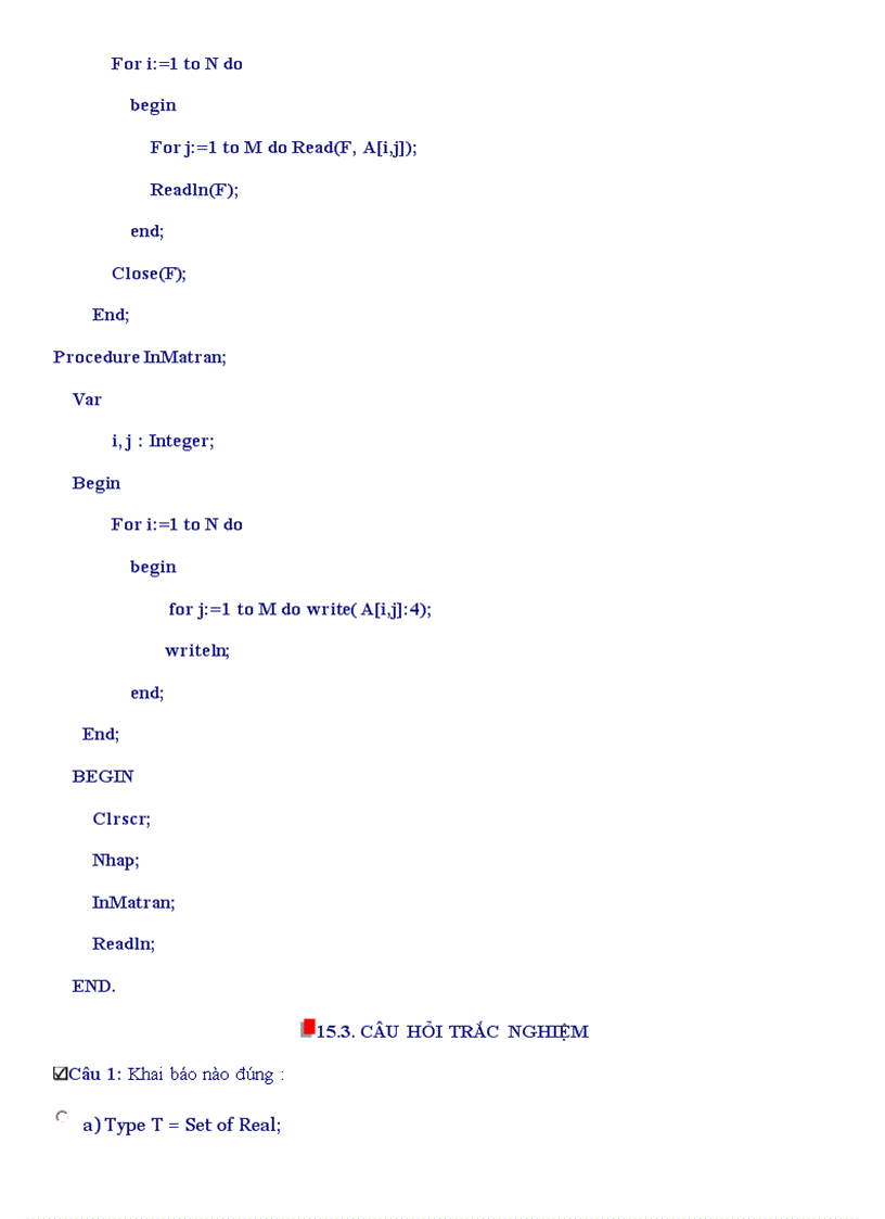 image for page Giáo trình turbo pascal