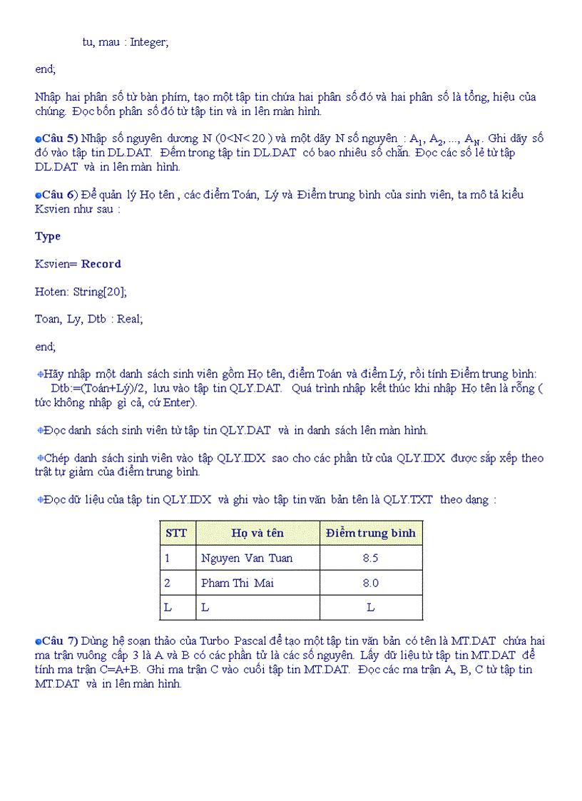 image for page Giáo trình turbo pascal