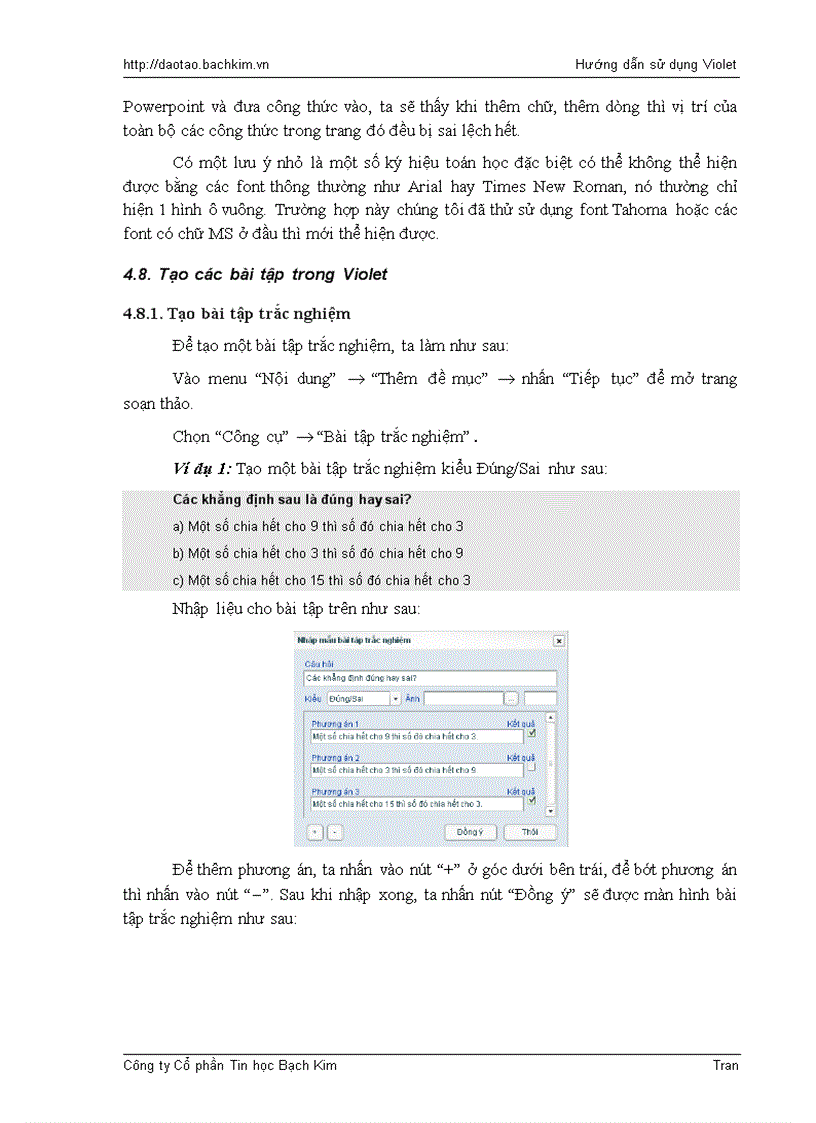 image for page Giáo trình Violet