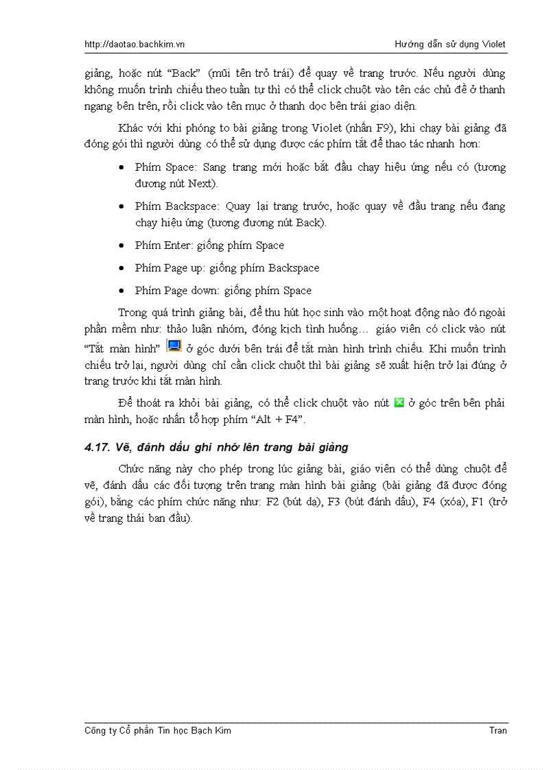 image for page Giáo trình Violet