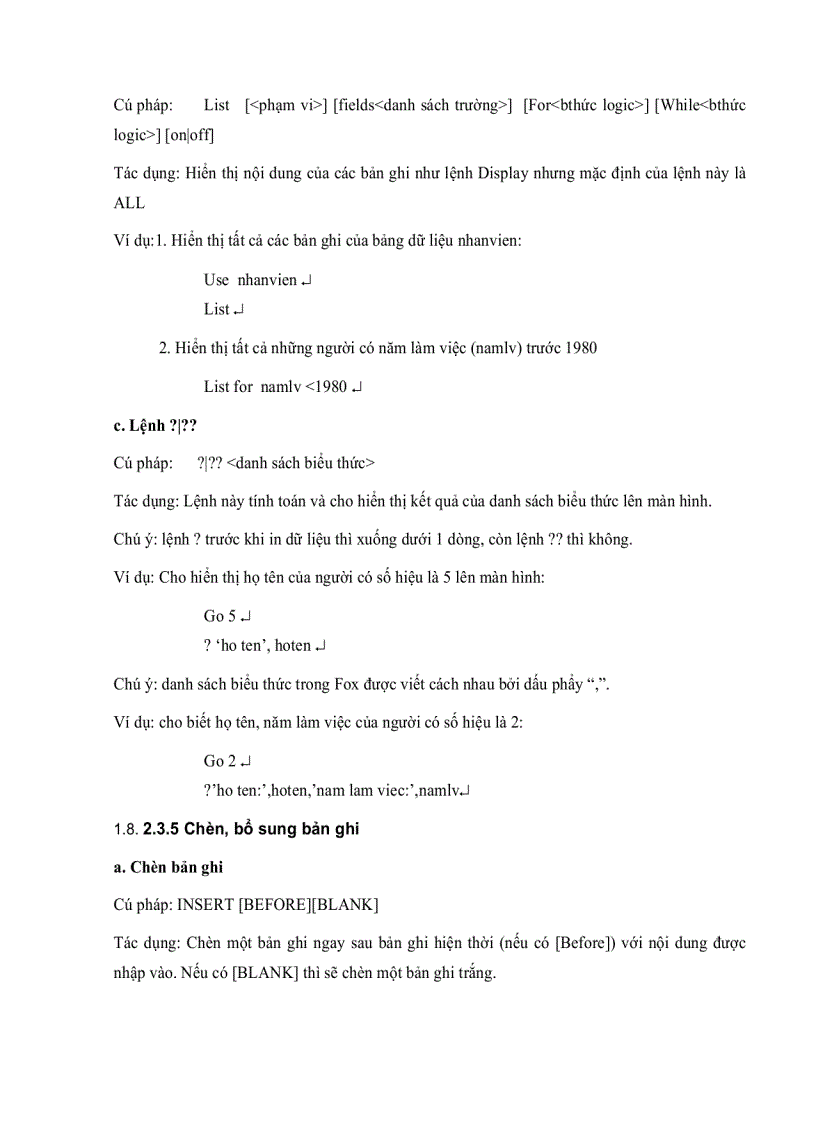 image for page Giao trinh Visual Foxpro