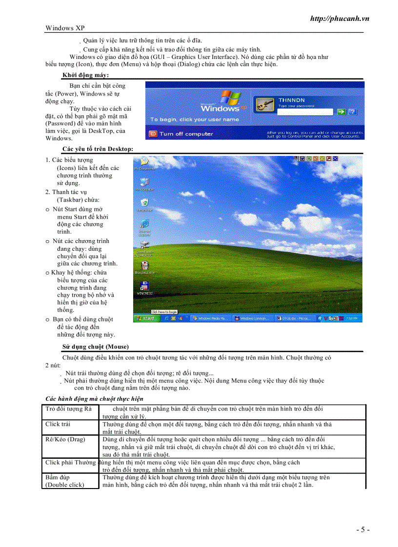 Giáo trình Windows XP