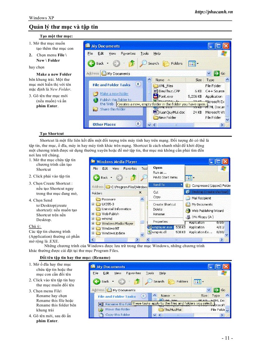 image for page Giáo trình Windows XP