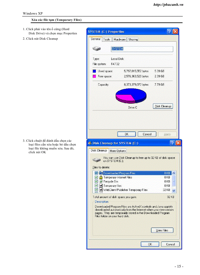 image for page Giáo trình Windows XP