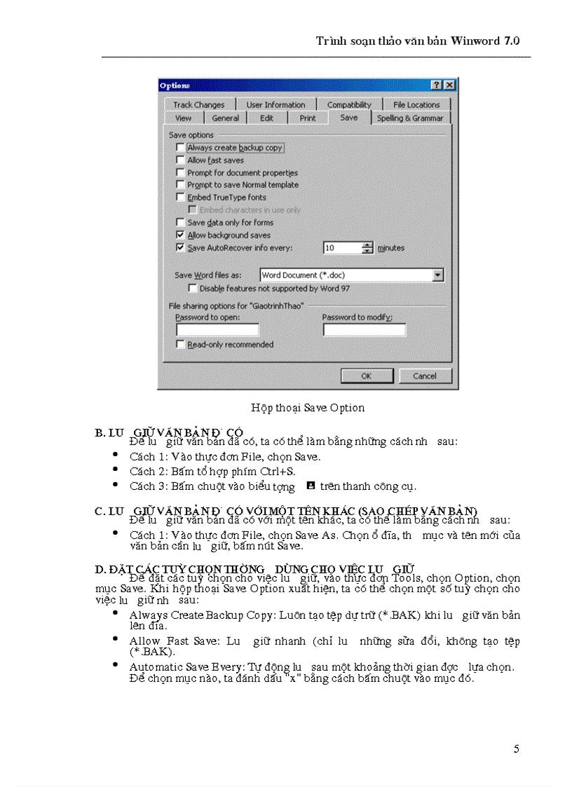 image for page Giao trinh WinWord