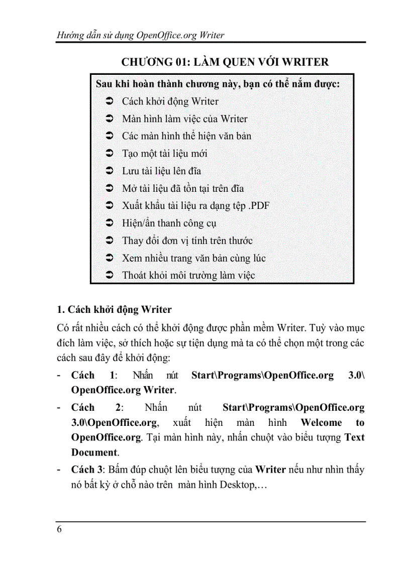 image for page Giáo trình Writer org