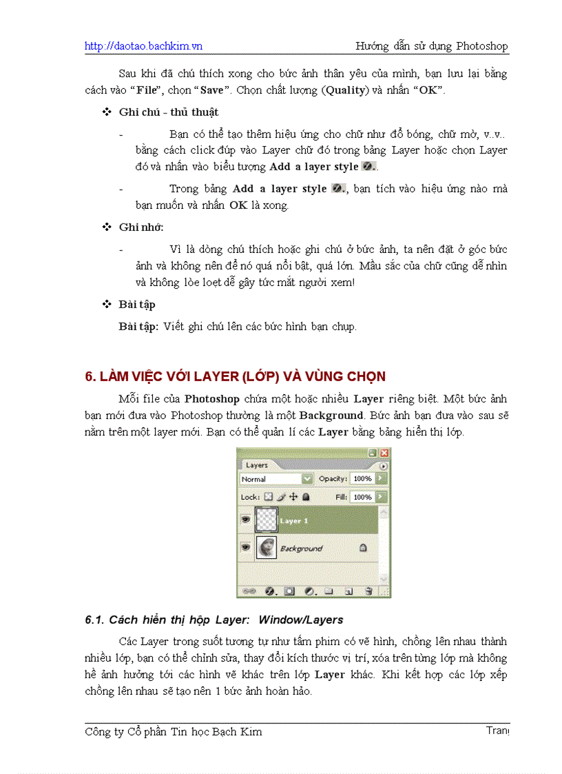 image for page Giao trinh huong dan su dung phan mem Photoshop 1