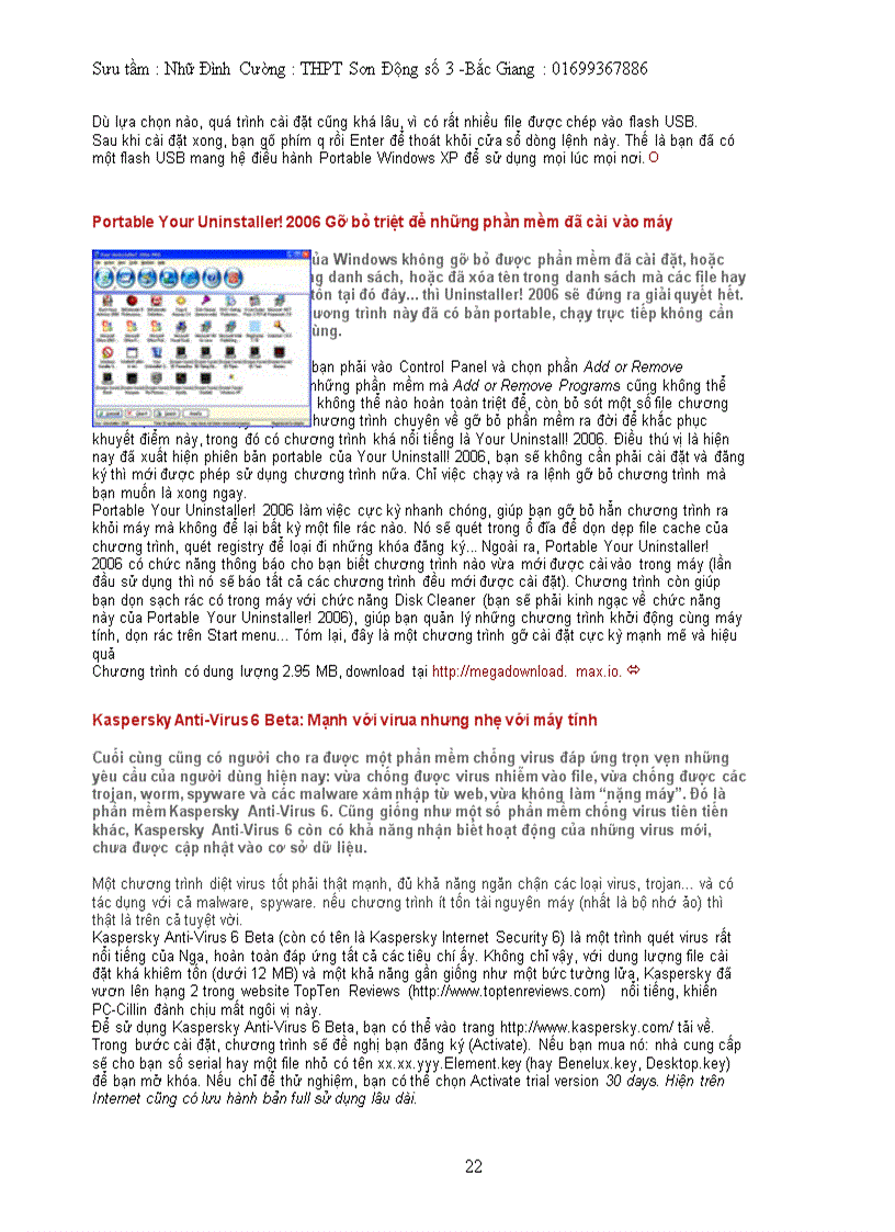 image for page Giớ thiệu 1 số phần mềm tin học