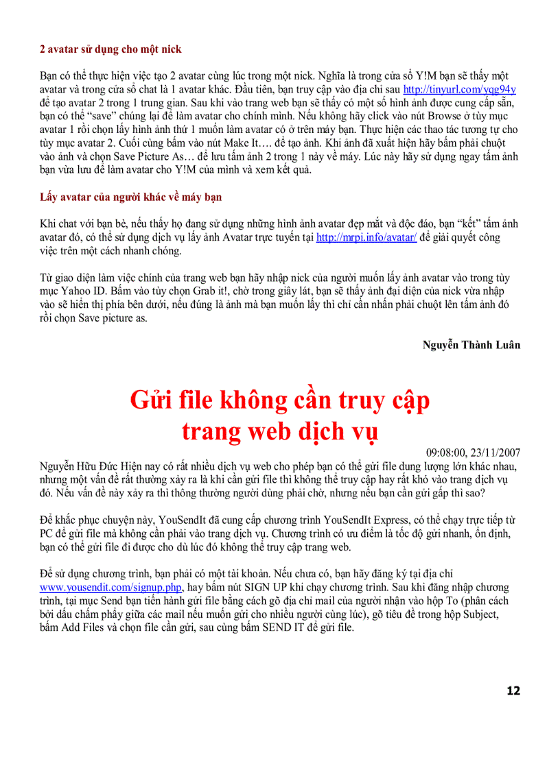 image for page Giới thiệu các chương trình mới cần biết
