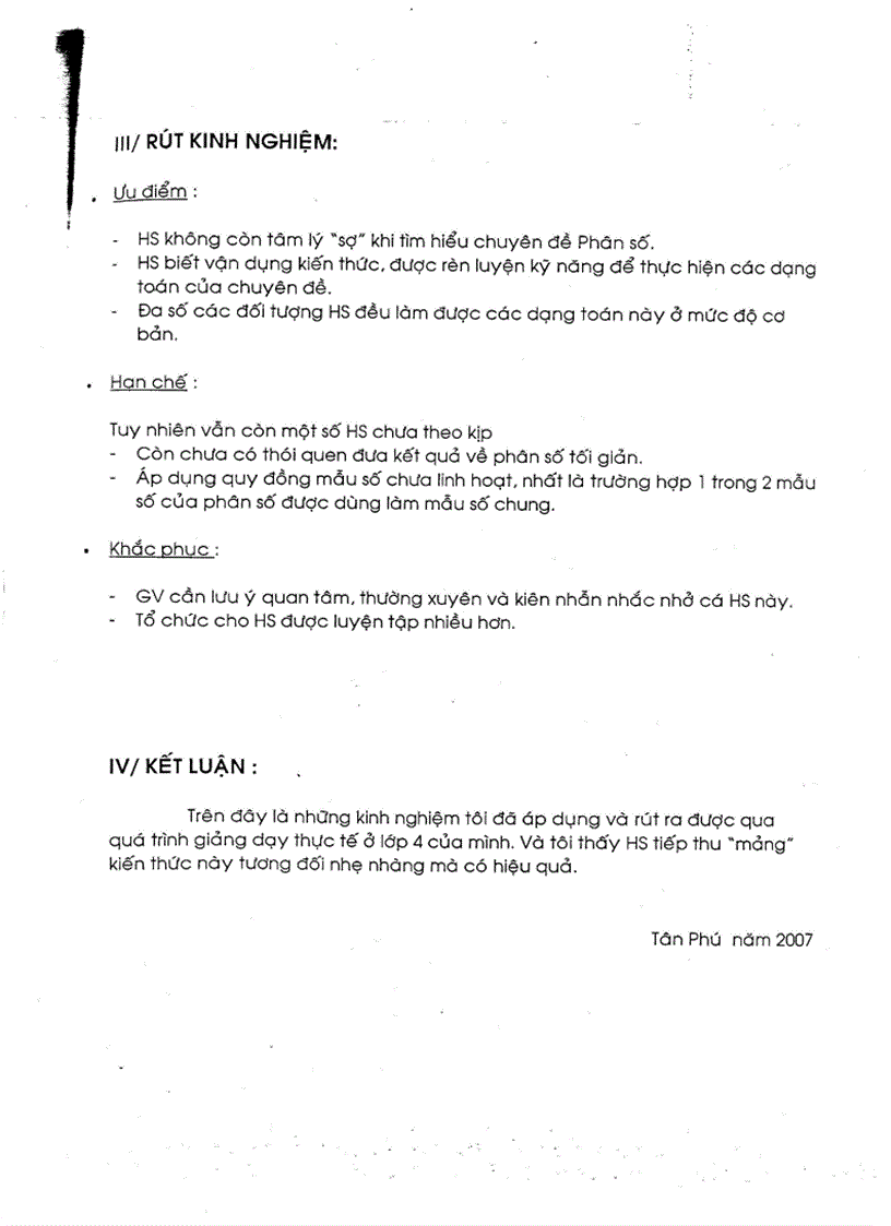 image for page Giúp HS học tốt phân số