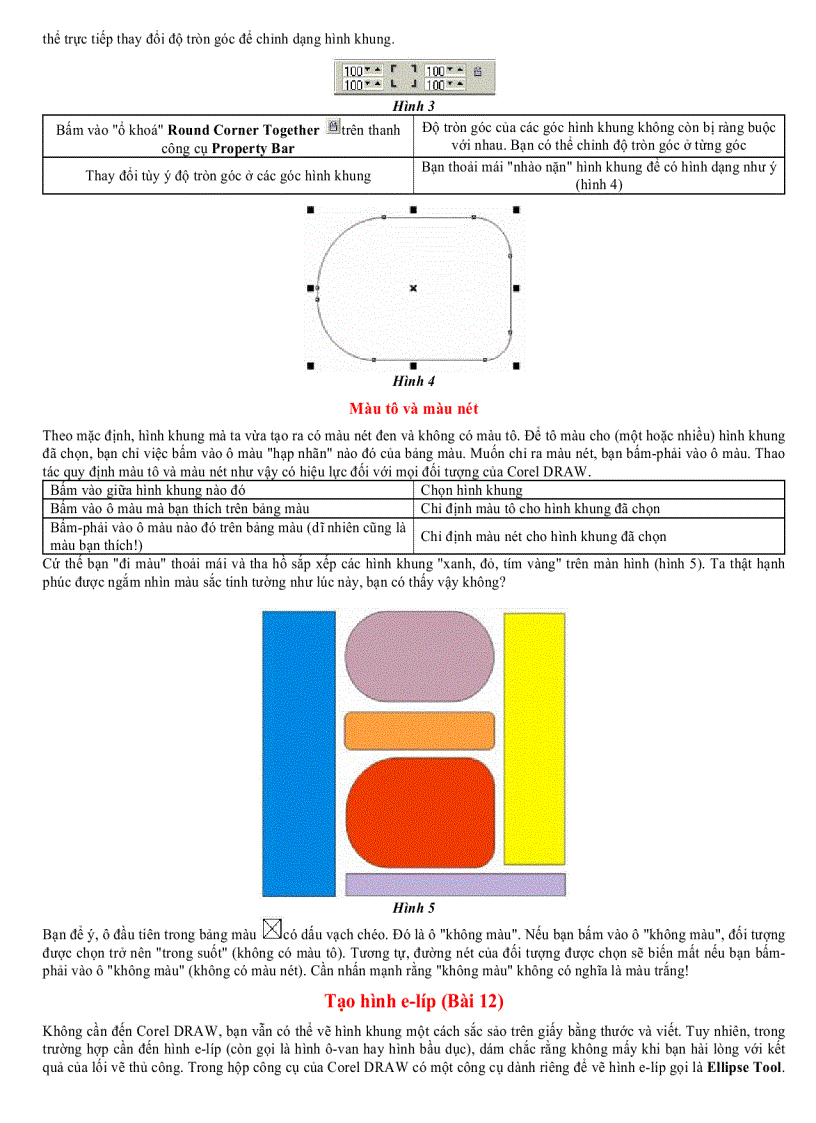 image for page Giáo trình Corel Draw 1