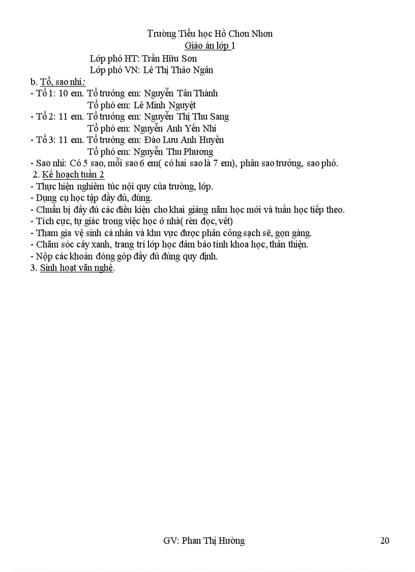 image for page Giáo án lớp 1 tuần 1 1