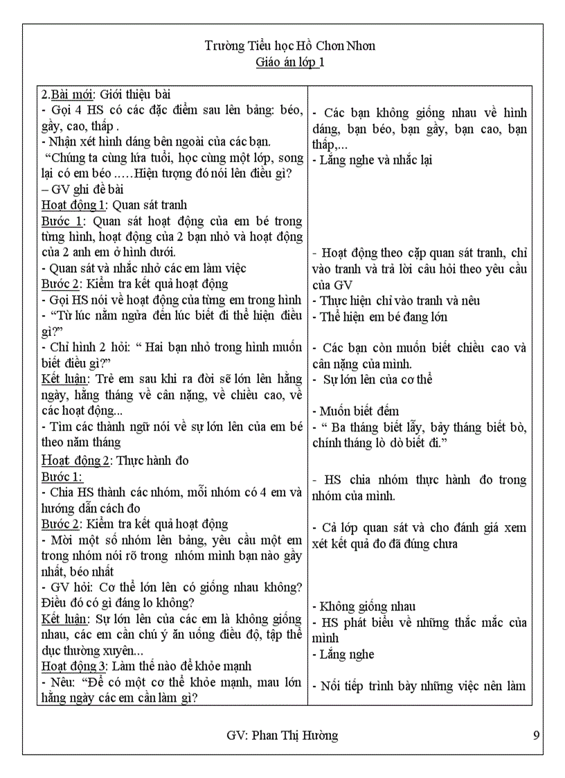 image for page Giáo án lớp 1 tuần 2 1
