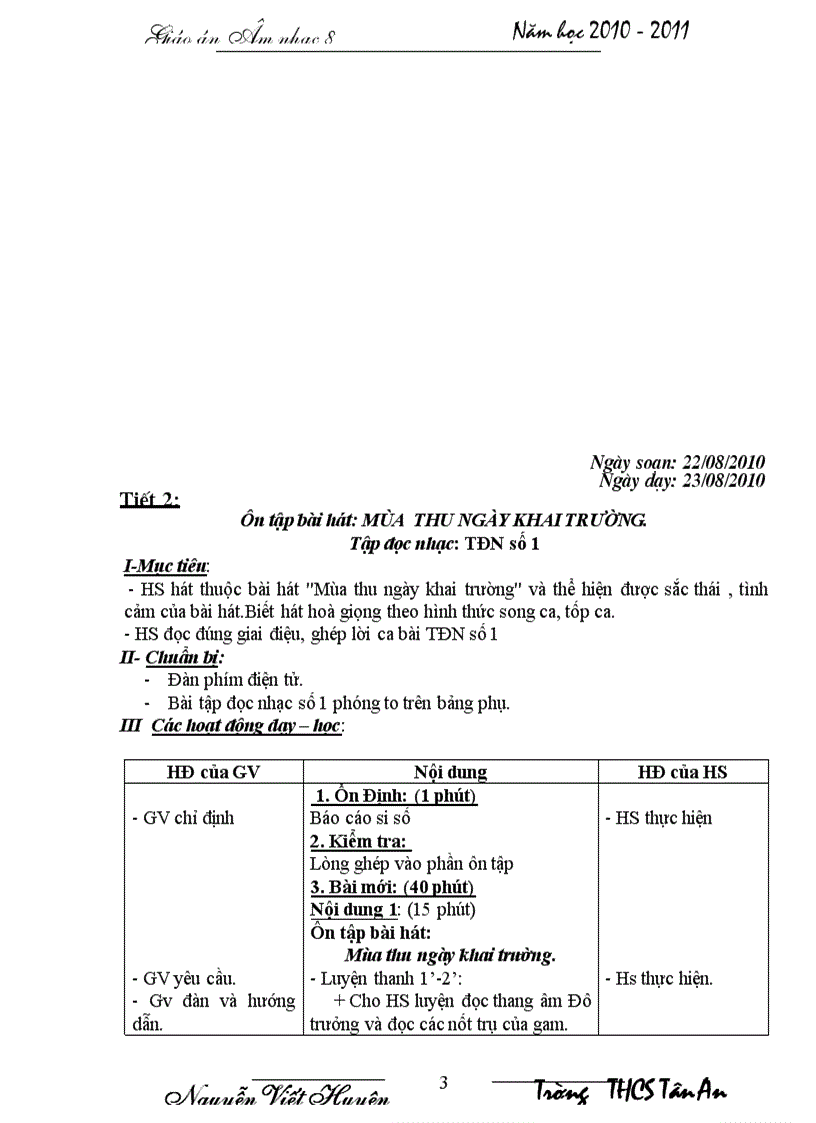 image for page Giáo án âm nhạc 8 1