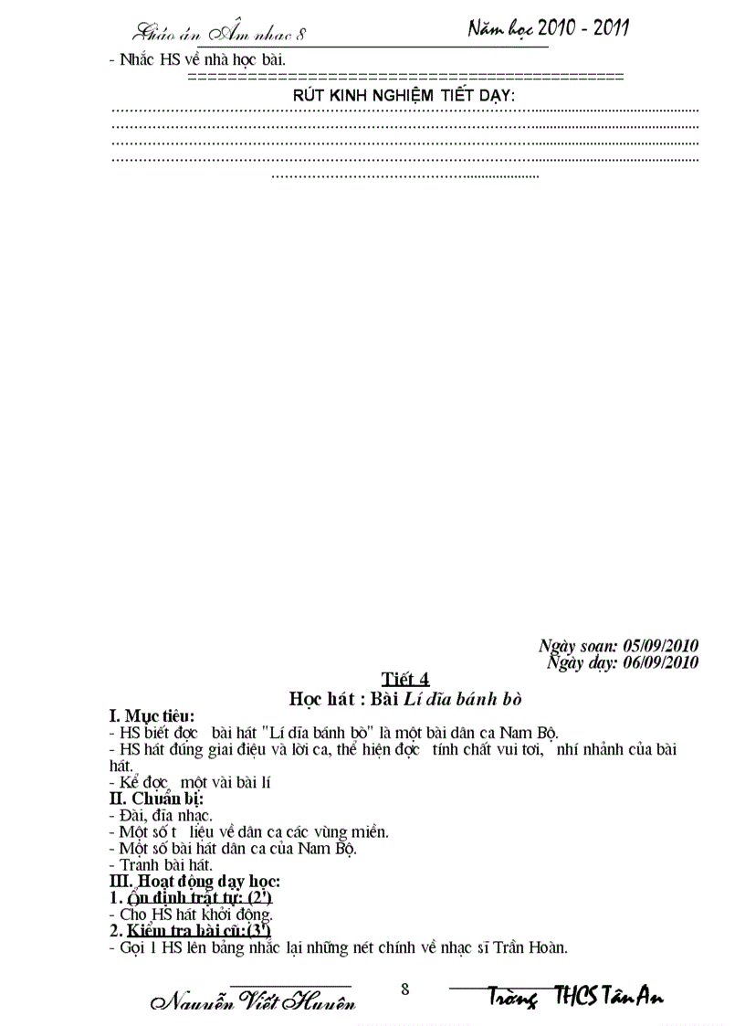 image for page Giáo án âm nhạc 8 1