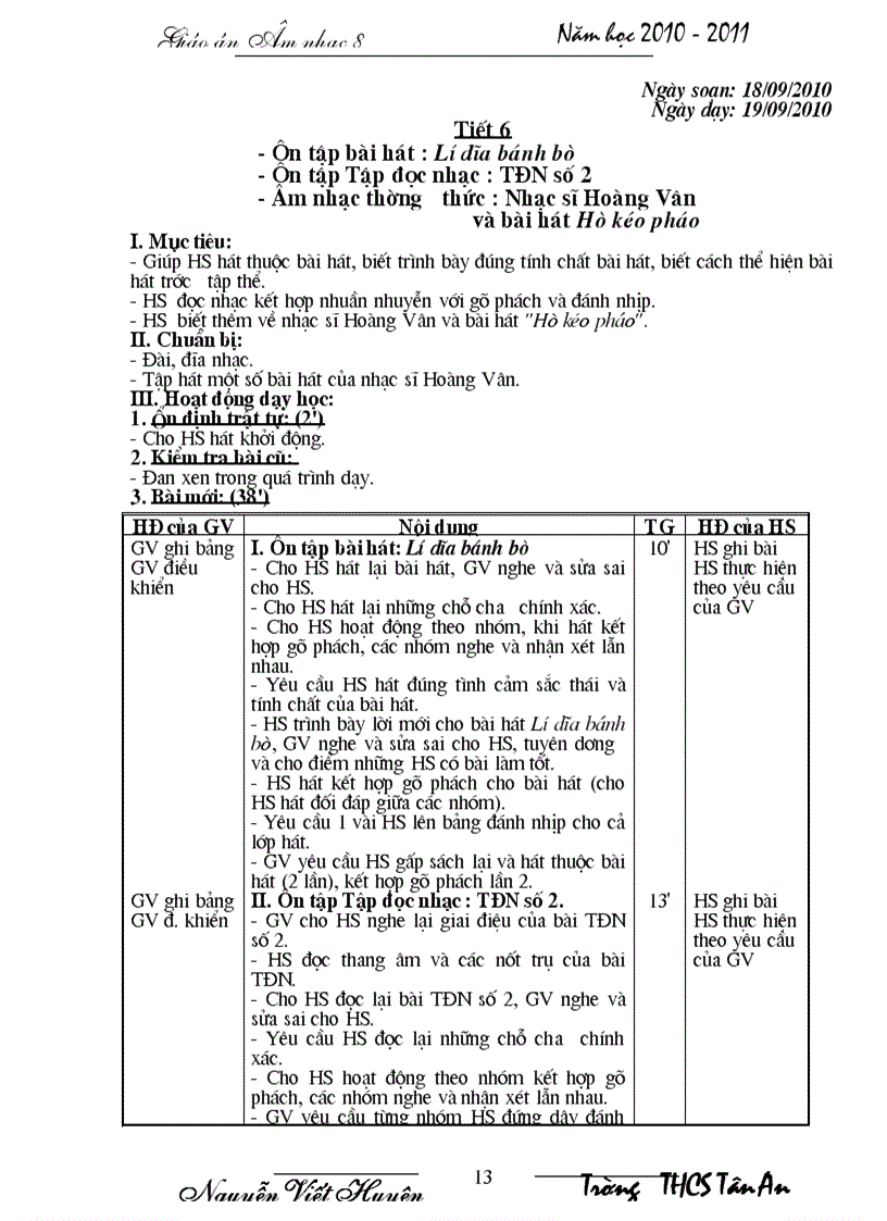 image for page Giáo án âm nhạc 8 1