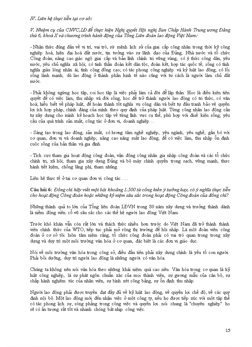 image for page Gợi ý đáp án thi tìm hiểu 80 năm công đoàn Việt Nam