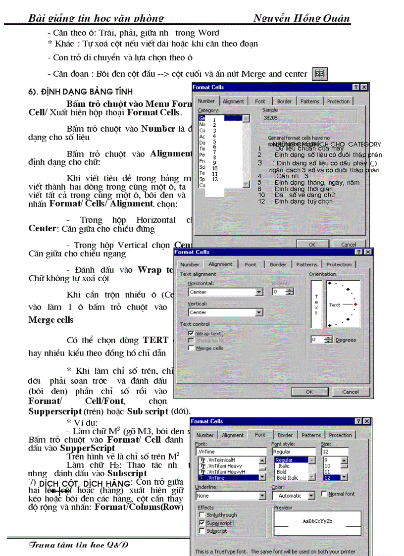 image for page G trình Excel đầy đủ