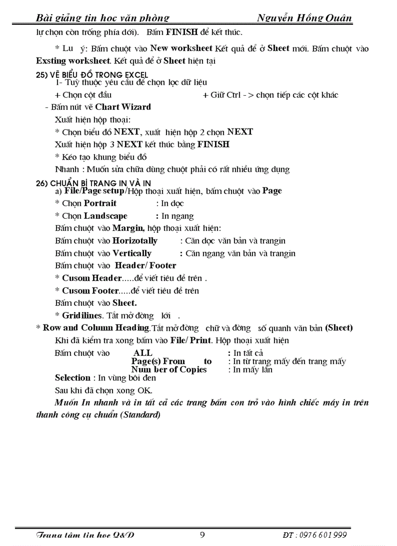 image for page G trình Excel đầy đủ