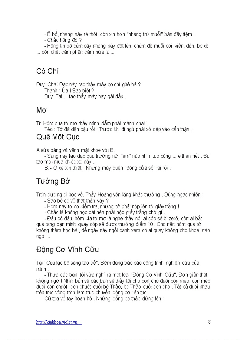 image for page Hài hước