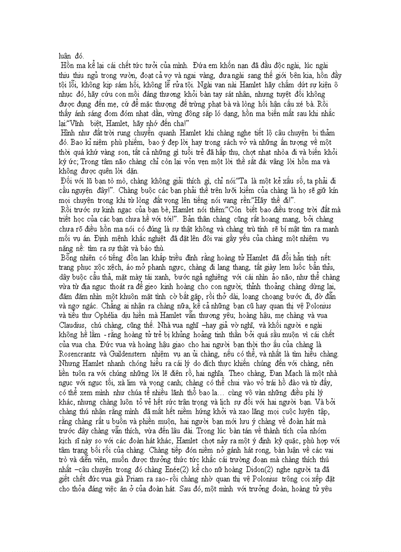 image for page Hamlet William Shakespear