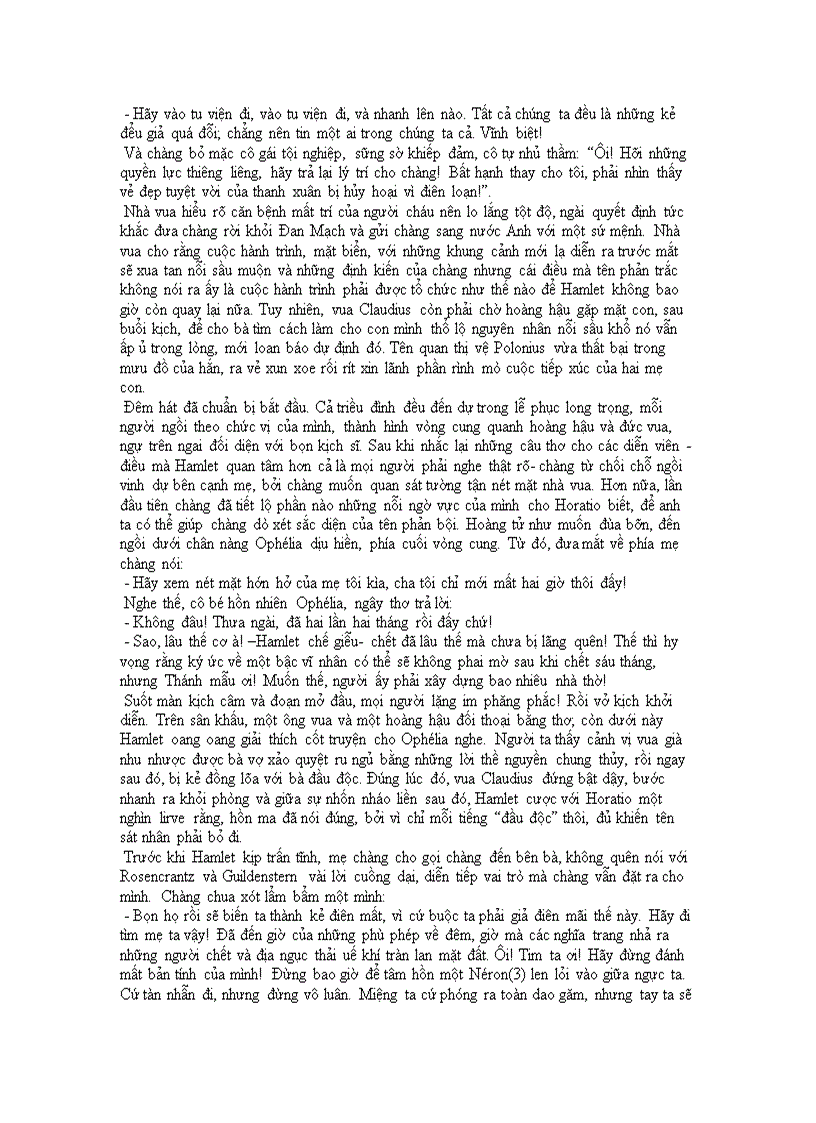 image for page Hamlet William Shakespear