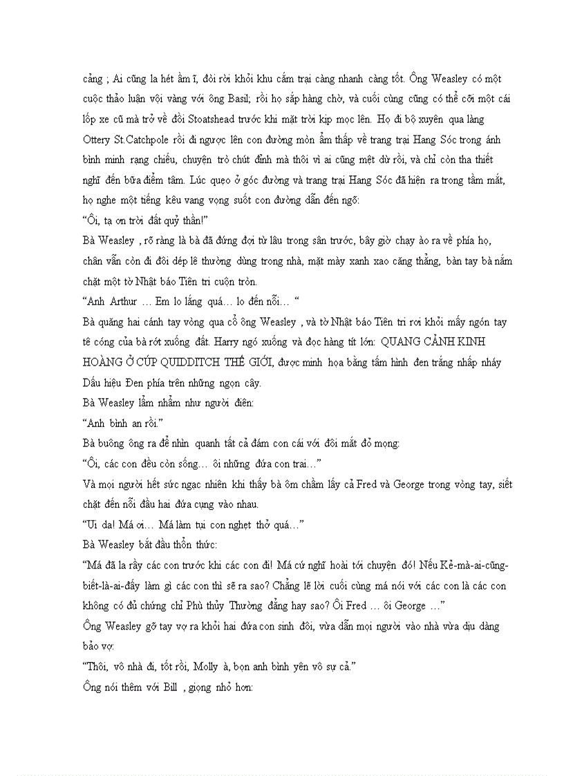 image for page Harry Potter tập 4 Harry Potter và Chiếc cốc lửa