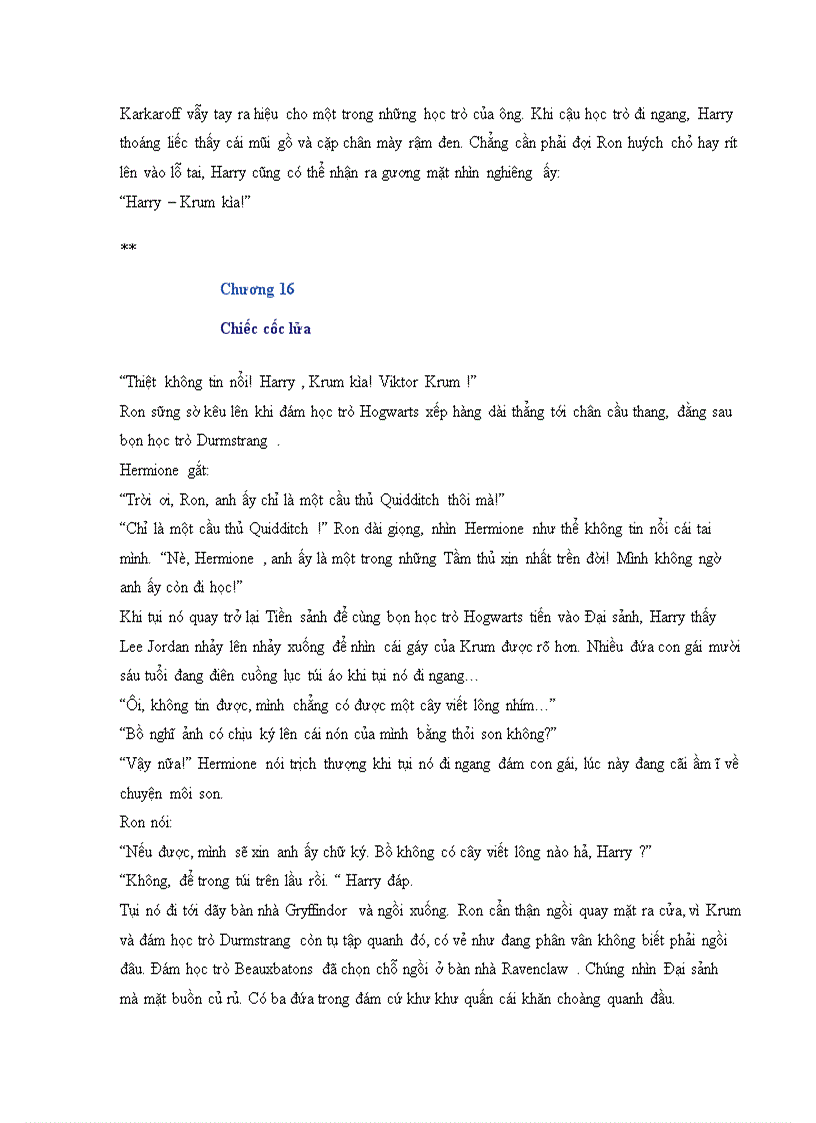 image for page Harry Potter tập 4 Harry Potter và Chiếc cốc lửa