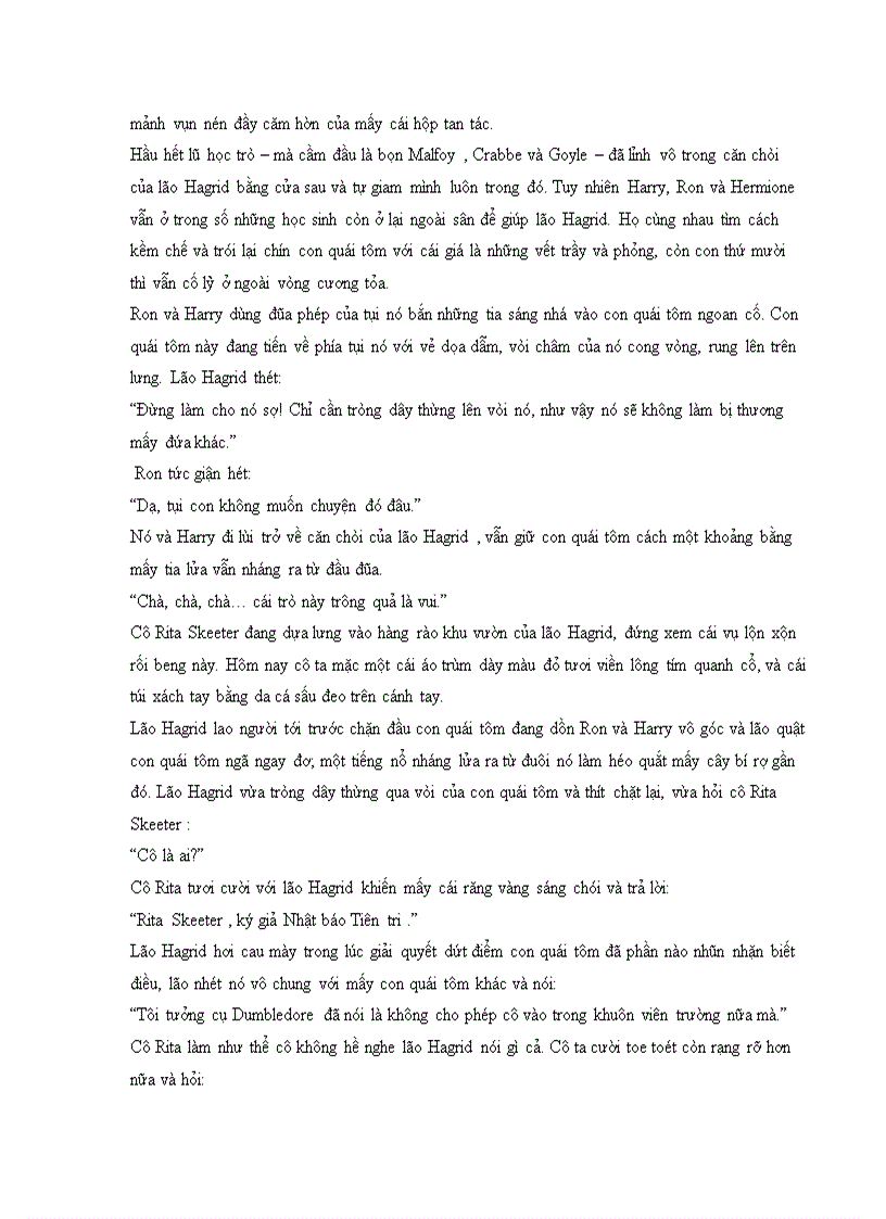 image for page Harry Potter tập 4 Harry Potter và Chiếc cốc lửa