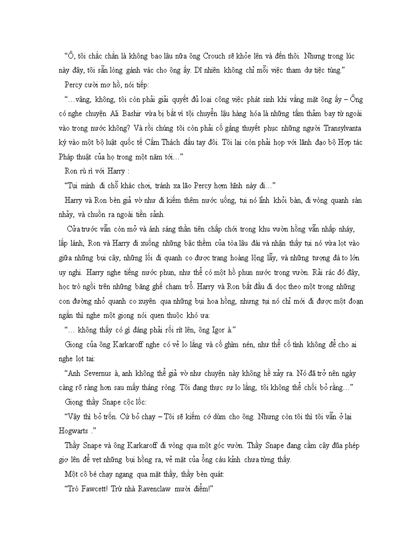 image for page Harry Potter tập 4 Harry Potter và Chiếc cốc lửa