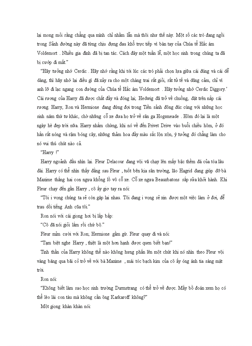 image for page Harry Potter tập 4 Harry Potter và Chiếc cốc lửa