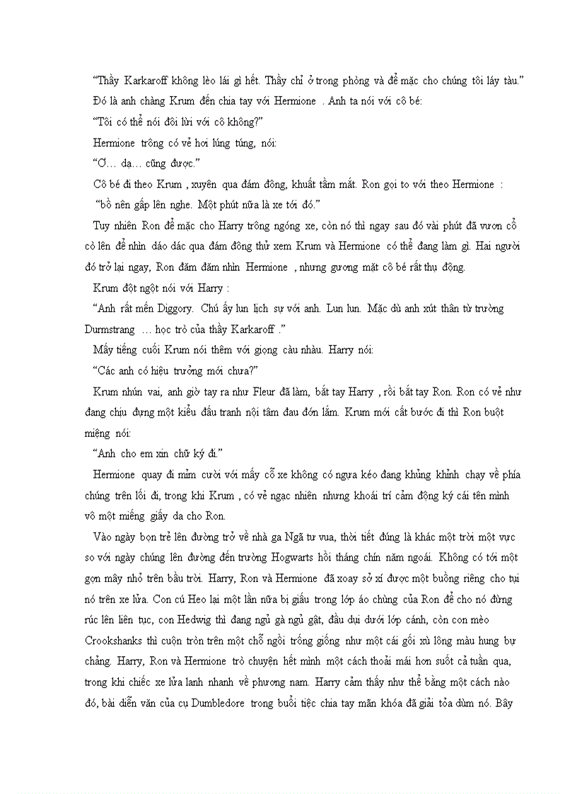 image for page Harry Potter tập 4 Harry Potter và Chiếc cốc lửa