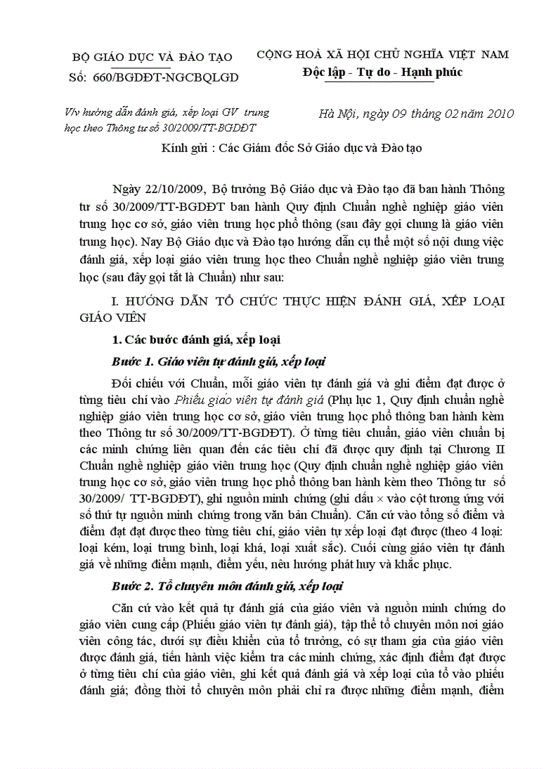 image for page HD đánh giá XL GV trung học