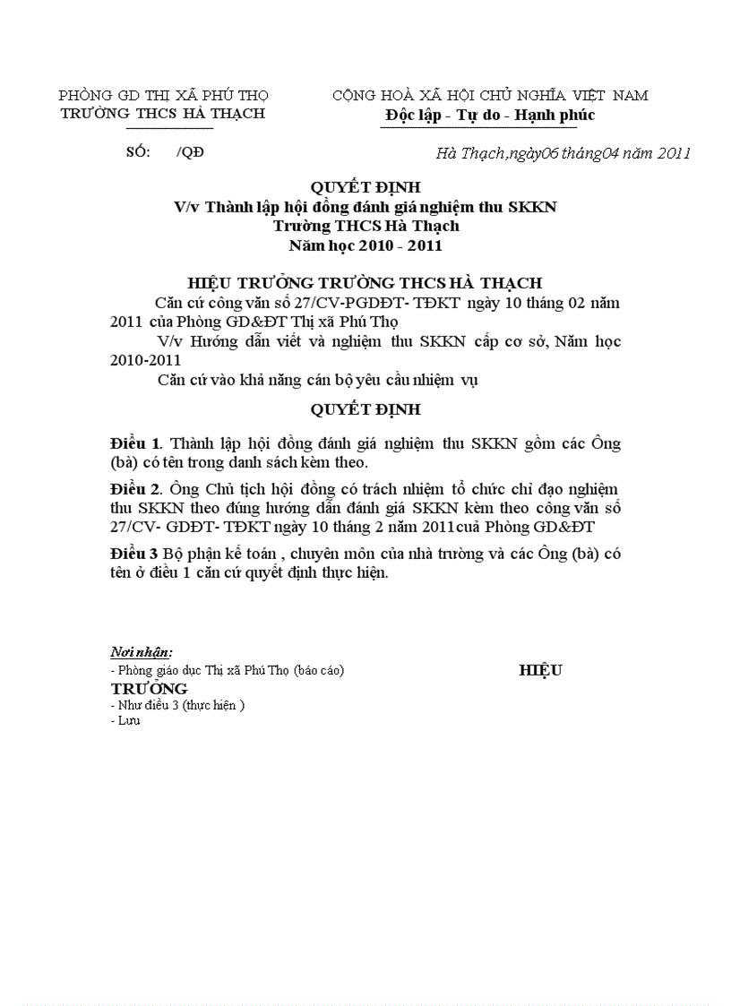 image for page HĐ nghiệm thu SKKN