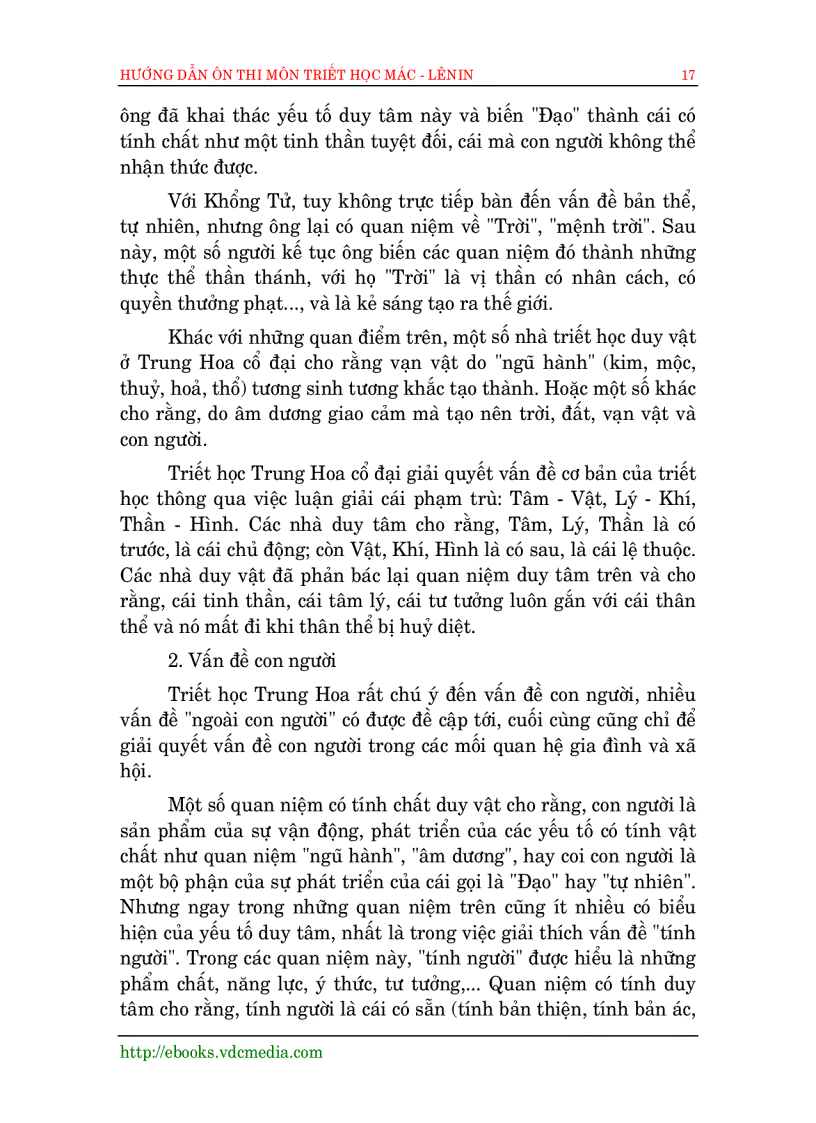 image for page HD ôn thi Triết học Mac Lenin